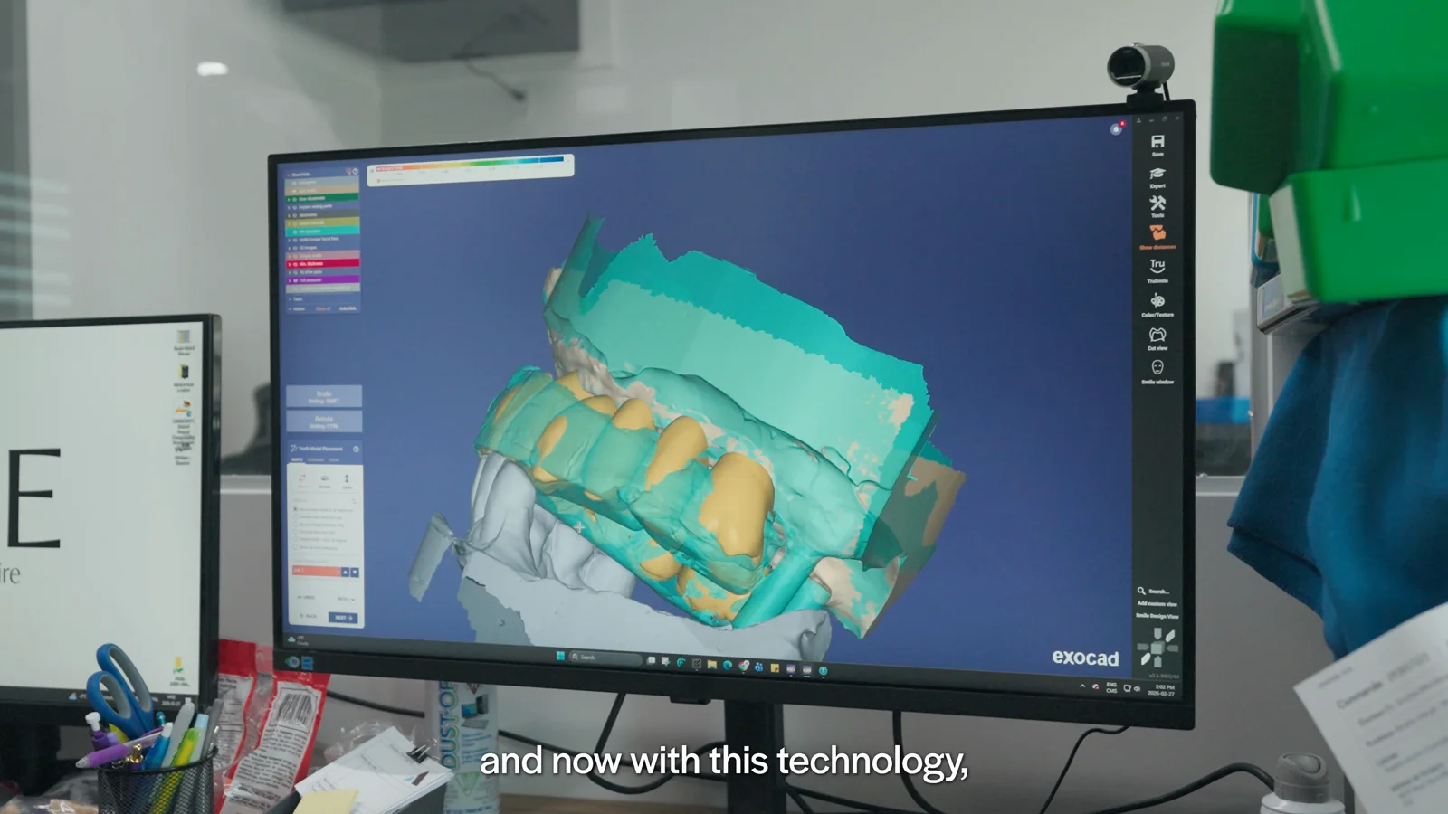 A professional team working together inside their office