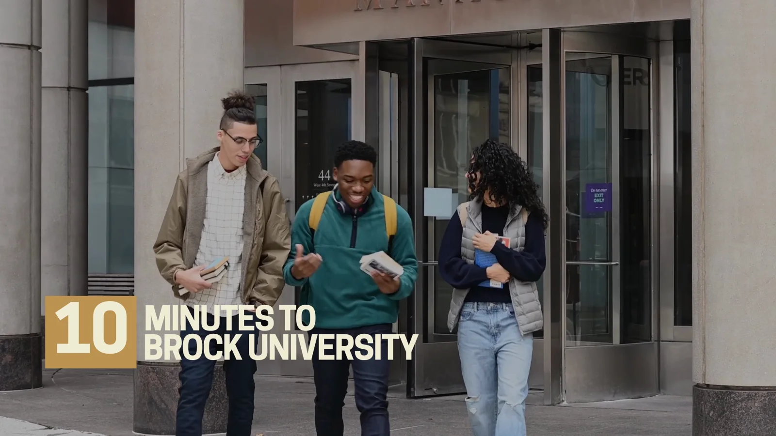 A city location sequence from a real-estate campaign