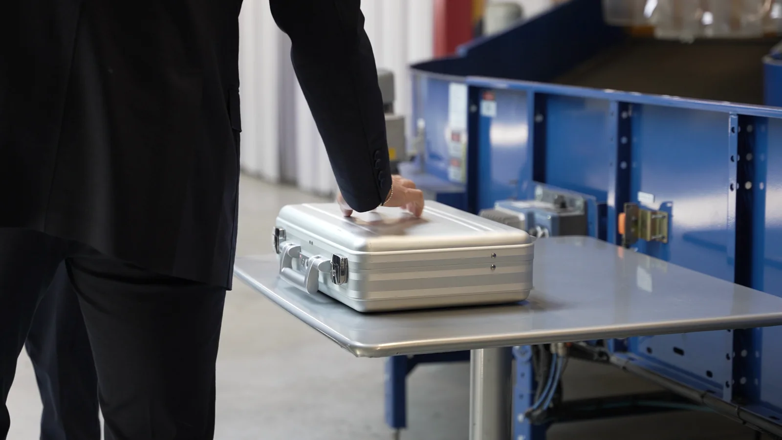 A product shown during a polished commercial production